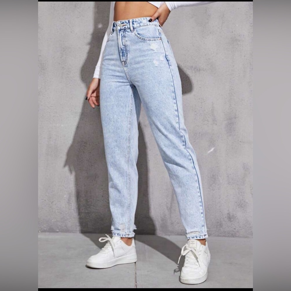 Mom jeans.